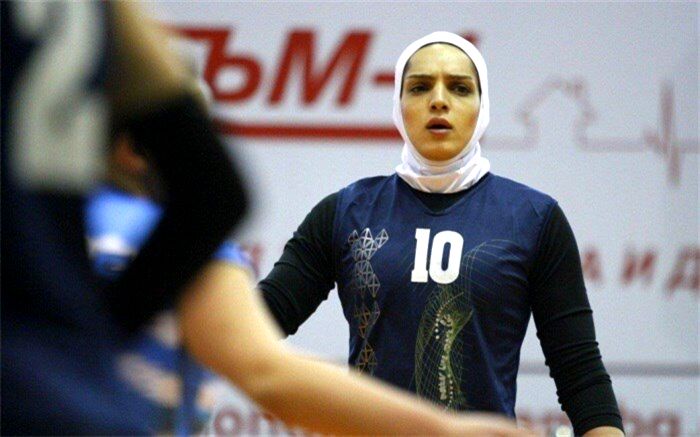 شاهکار دختر والیبالیست ایرانی در والیبال اروپا
