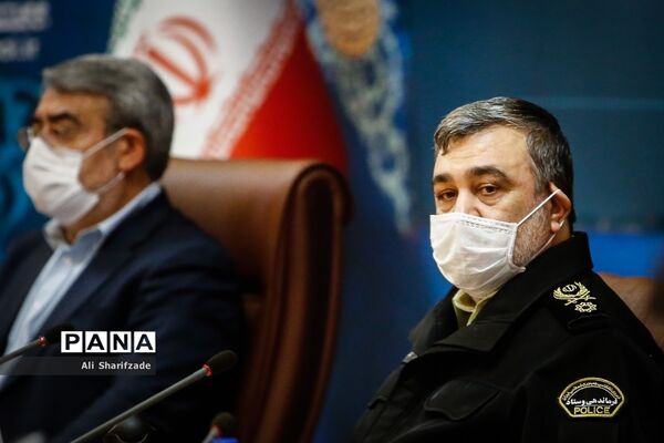 جلسه بررسی ابعاد انتظامی مدیریت مقابله با  کرونا در وزارت کشور