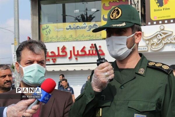 رزمایش دفاع بیولوژیک در قائم‌شهر