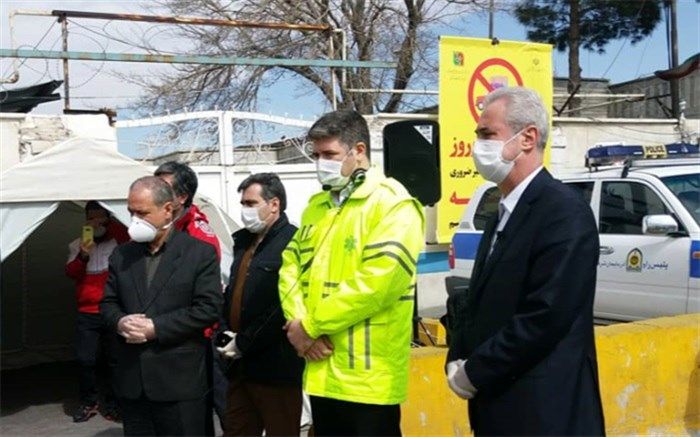 وب کنفرانس رئیس جمهور با پایگاه جاده ای اورژانس محور تبریز آذرشهر 