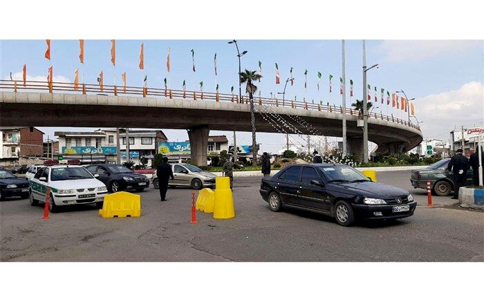 218 خودروی متخلف در جاده‌های مازندران متوقف شدند