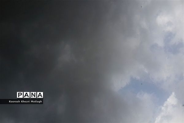 بارش باران بهاری در کازرون