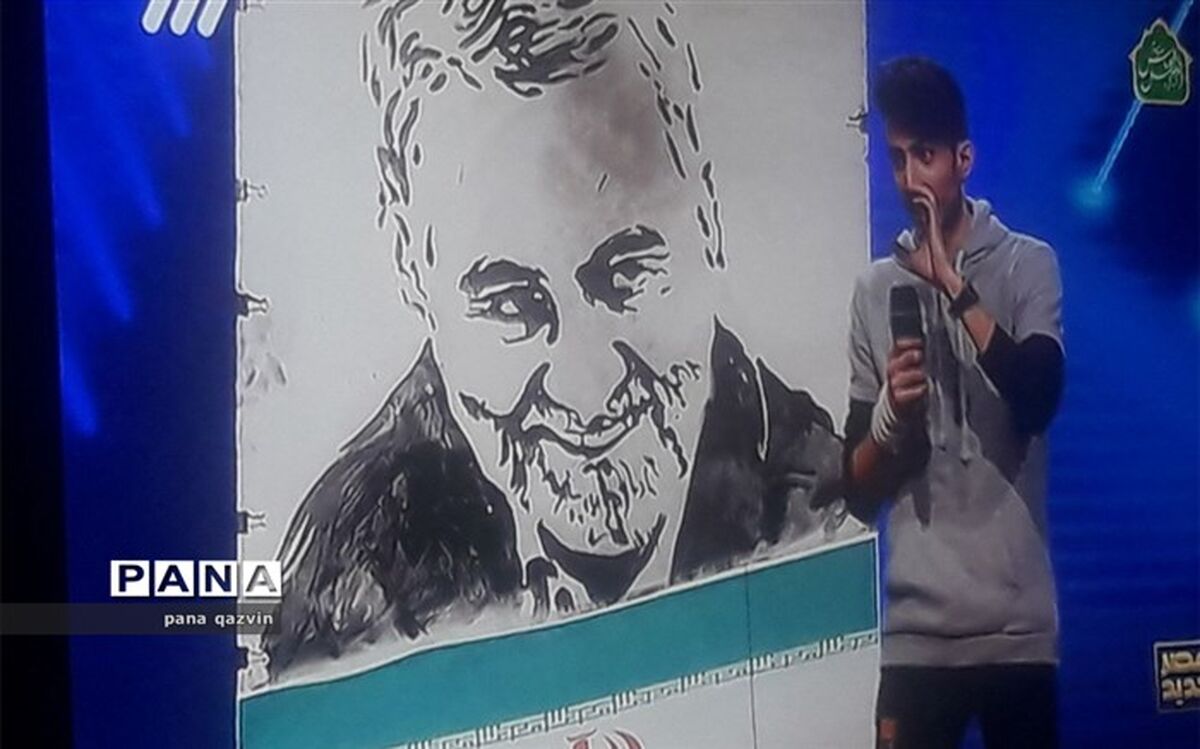 رحمانی نقاش تاکستانی به نیمه نهایی عصر جدید راه یافت