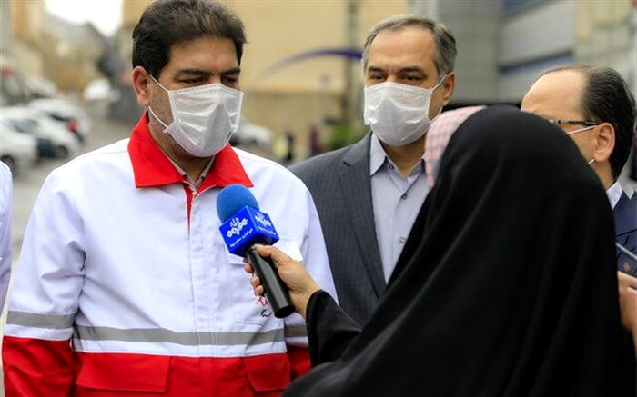 کمک ۵۰۰ هزار فرانکی صلیب سرخ به هلال احمر ایران در بحران کرونا
