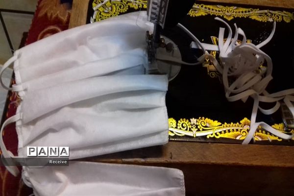 تولید ماسک و محلول ضدعفونی در مدارس فارس