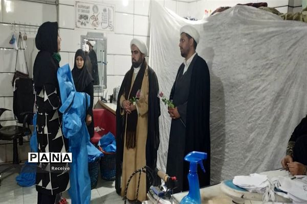 تولید ماسک و محلول ضدعفونی در مدارس فارس