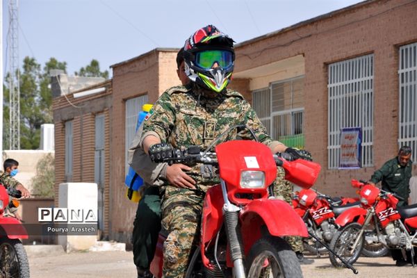 رزمایش بیولوژیک درشهرستان خوسف استان خراسان جنوبی