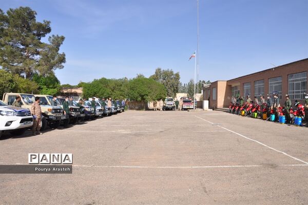 رزمایش بیولوژیک درشهرستان خوسف استان خراسان جنوبی