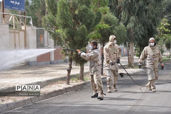 رزمایش بیولوژیک درشهرستان خوسف استان خراسان جنوبی