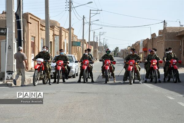 رزمایش بیولوژیک درشهرستان خوسف استان خراسان جنوبی