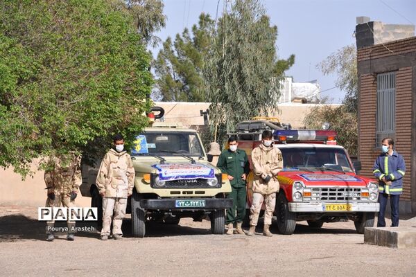 رزمایش بیولوژیک درشهرستان خوسف استان خراسان جنوبی