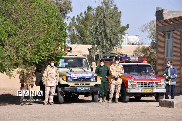 رزمایش بیولوژیک درشهرستان خوسف استان خراسان جنوبی