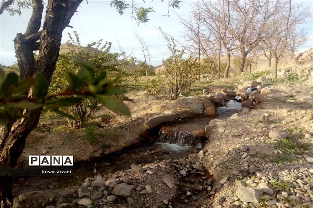 طبیعت بهاری روستا تقوک