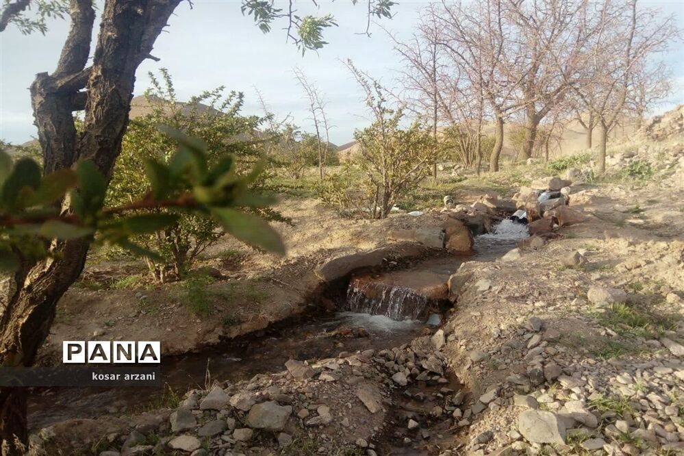 طبیعت بهاری روستا تقوک