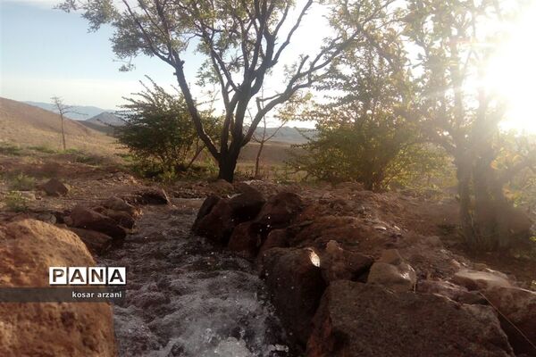 طبیعت بهاری روستا تقوک