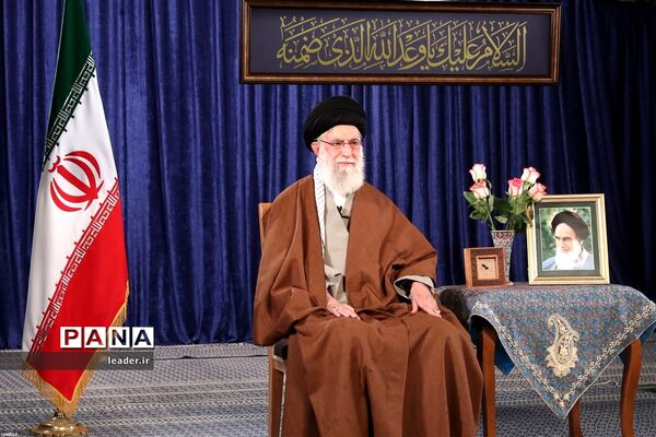 سخنرانی تلویزیونی  رهبر انقلاب اسلامی به مناسبت ولادت حضرت امام زمان(عج)