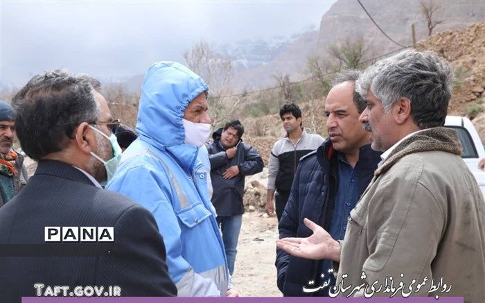 کلیه مسیرهای دسترسی به مناطق روستایی شهرستان تفت مسدود است