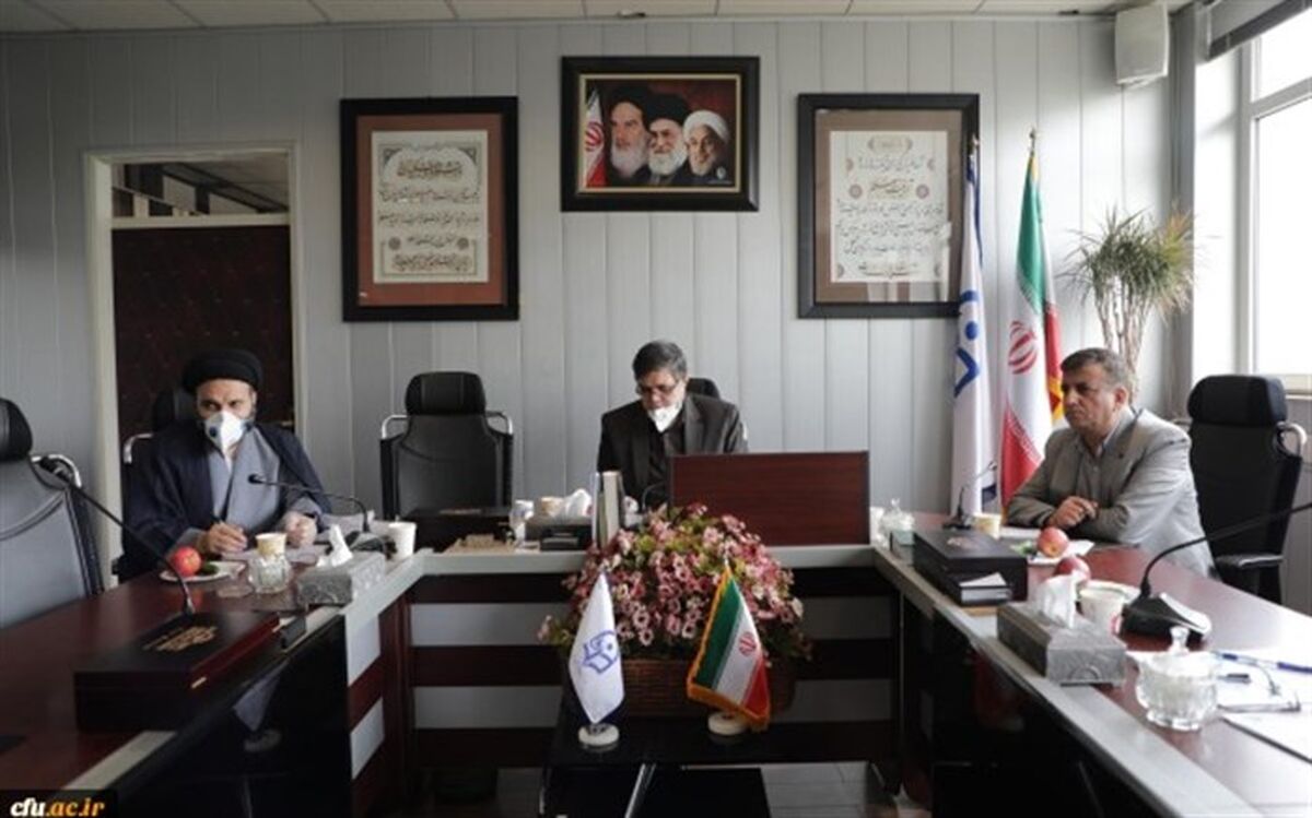 جلسه بررسی نحوه آموزش مهارت‌آموزان دانشگاه فرهنگیان سال 99 برگزار شد