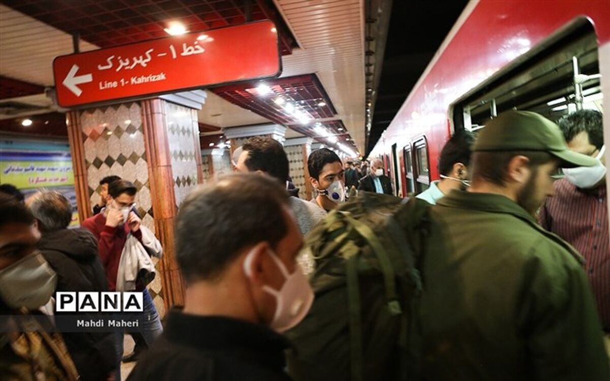 روز گذشته ۴۳۱ هزار نفر از مترو استفاده کردند