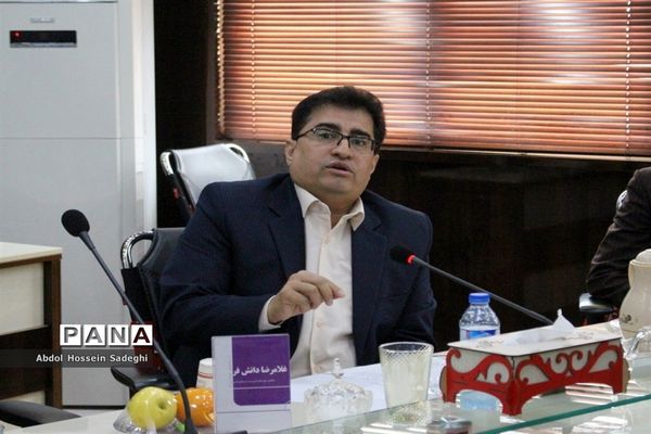 نشست خبری مدیرکل آموزش و پرورش استان بوشهر