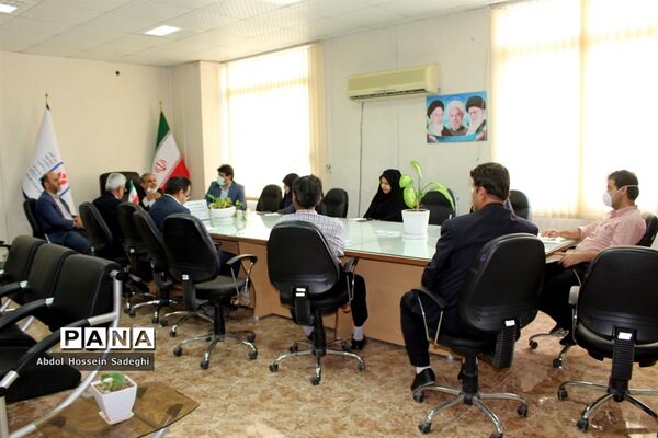 جلسه هماهنگی تولید محتوای الکترونیکی فرهنگی و هنری آموزش و پرورش استان بوشهر