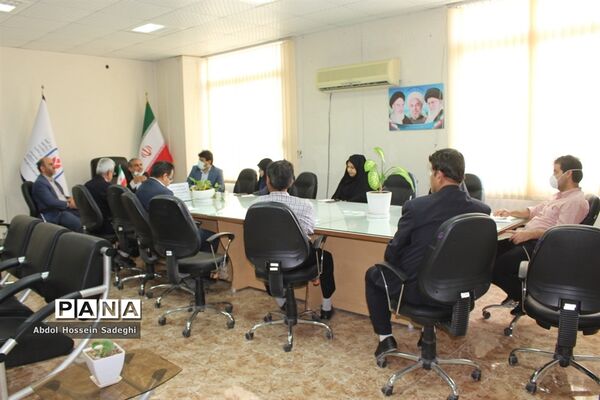 جلسه هماهنگی تولید محتوای الکترونیکی فرهنگی و هنری آموزش و پرورش استان بوشهر