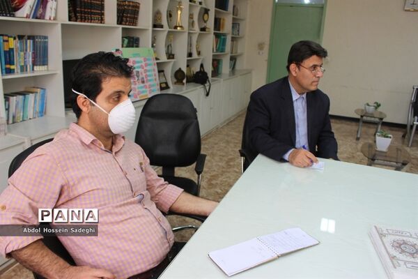 جلسه هماهنگی تولید محتوای الکترونیکی فرهنگی و هنری آموزش و پرورش استان بوشهر