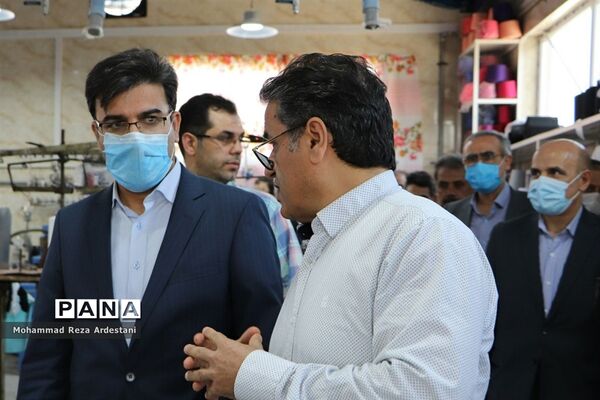 بازدید معاون هماهنگی امور اقتصادی استانداری تهران از شهرک صنعتی قرچک