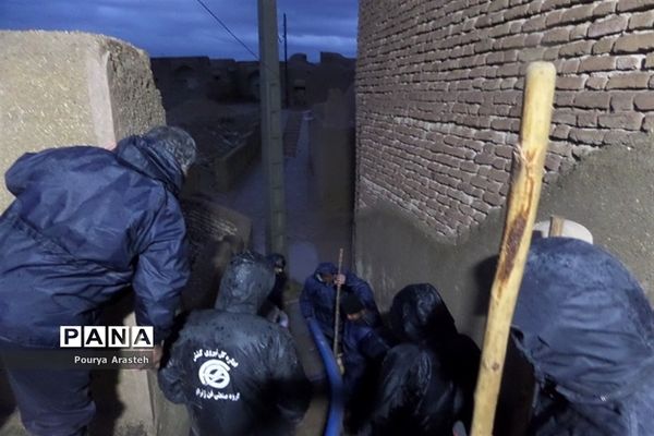 دفع سیل در مناطق محروم