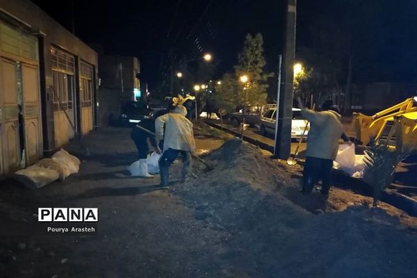 دفع سیل در مناطق محروم