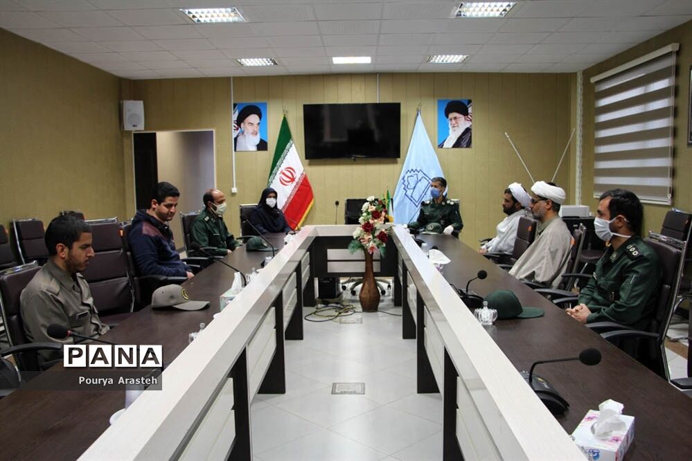 دیدارمسئولان  به مناسبت هفته سلامت در شهرستان خوسف خراسان جنوبی