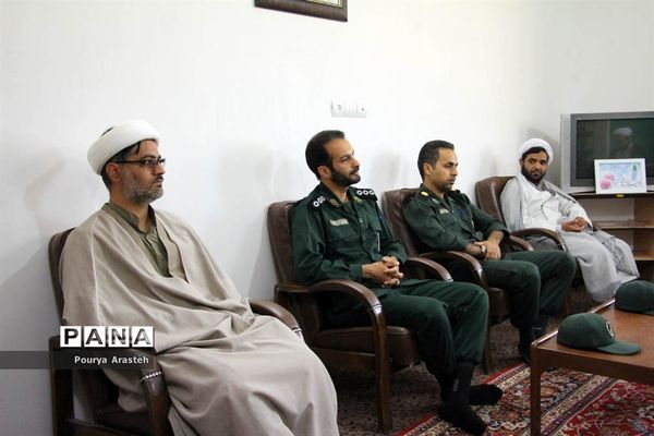 دیدارمسئولان  به مناسبت هفته سلامت در شهرستان خوسف خراسان جنوبی