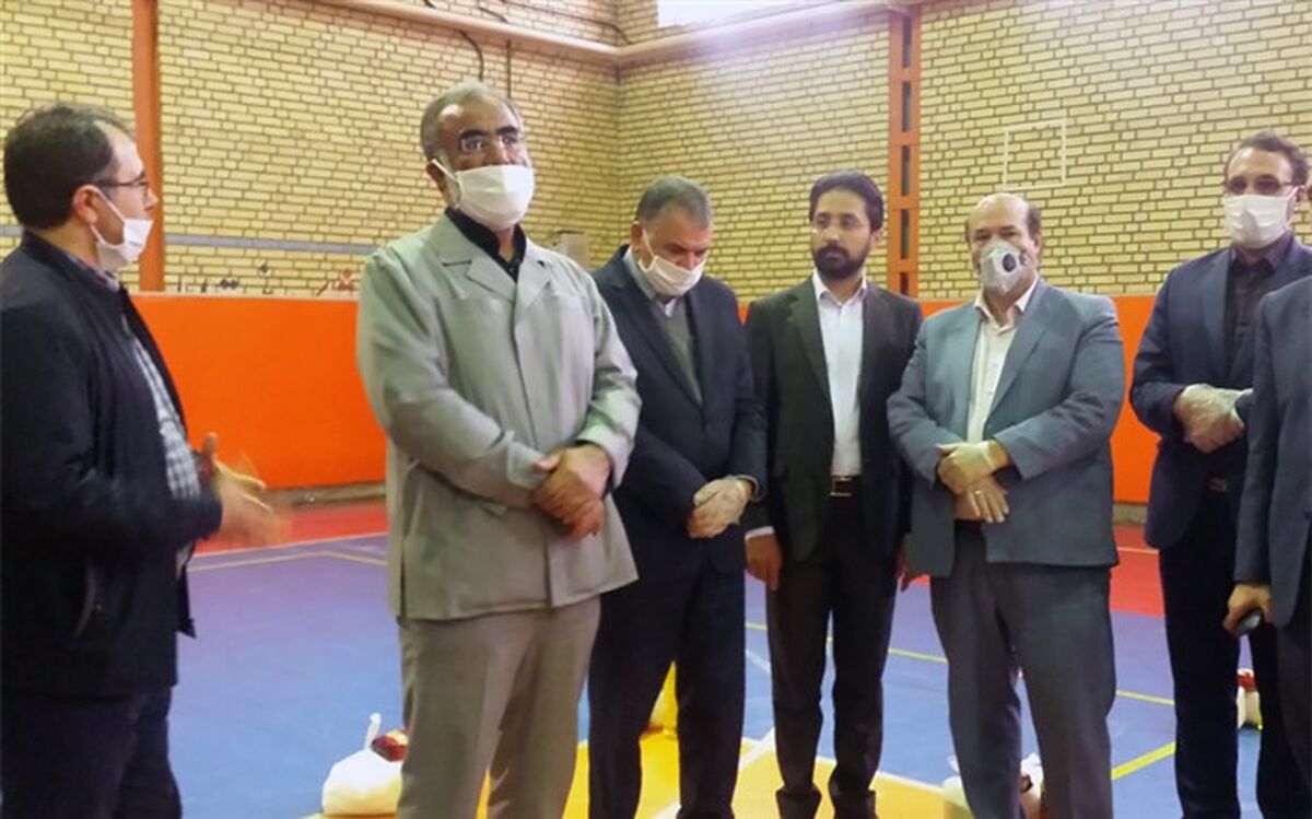نمایش جلوه دیگری از همدلی و همراهی فرهنگیان ناحیه یک تبریز