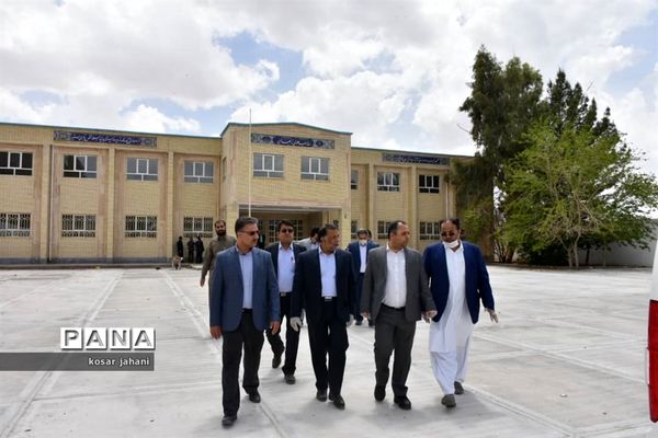 بازدید رئیس سازمان نوسازی مدارس کشور از پروژه های در حال ساخت سیستان وبلوچستان