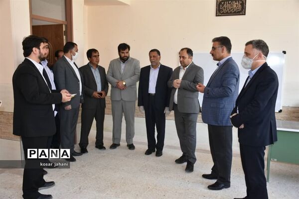 بازدید رئیس سازمان نوسازی مدارس کشور از پروژه های در حال ساخت سیستان وبلوچستان