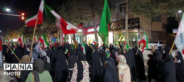 اجتماع مردمی شبانه شهید پرور شهرستان سملقان