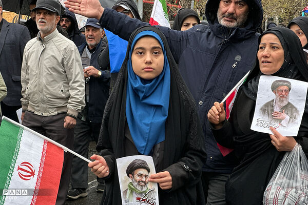 راهپیمایی روز قدس در تهران