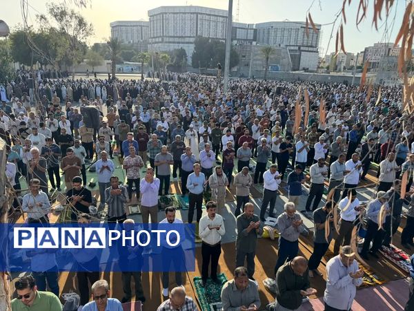 نماز عید سعید فطر در بندرعباس 