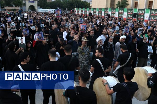 مراسم اربعین شهدای اقتدار آذربایجان شرقی 