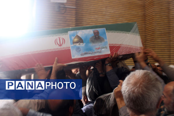 تشییع پیکرهای مطهر شهدای حملات رژیم صهیونیستی در قم