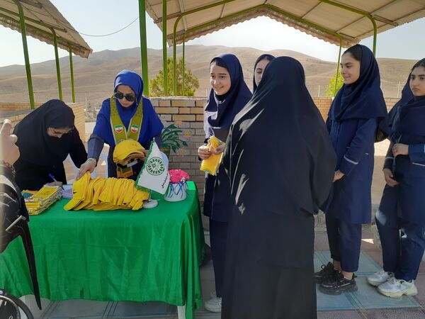 جلوه‌هایی از پیش اردوی دختران خراسان شمالی در بجنورد