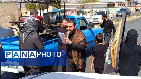 پیاده‌روی جاماندگان اربعین حسینی در یاسوج