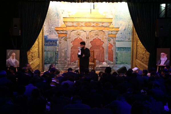 جوانان کاشمری در شب تاسوعا سنگ تمام گذاشتند