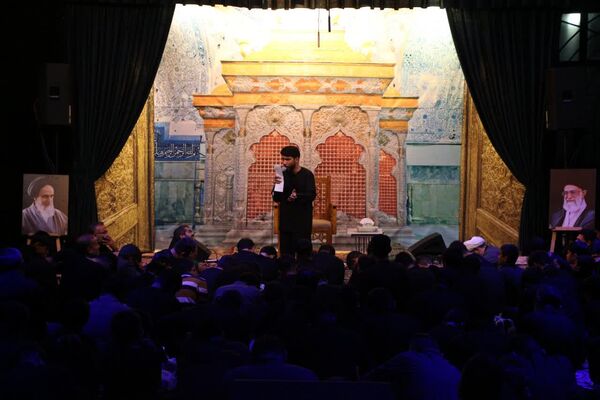 جوانان کاشمری در شب تاسوعا سنگ تمام گذاشتند