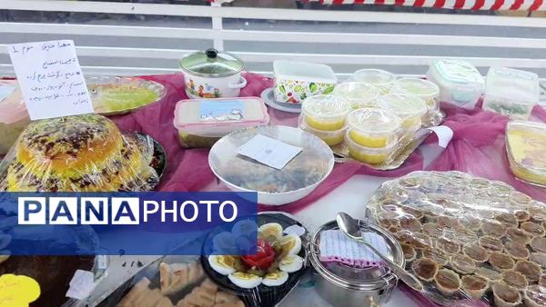 برگزاری اردوی درون مدرسه‌ای و جشنواره غذا در دبستان شاهد تحقیقی ناحیه ۶