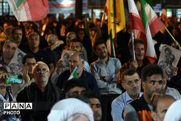 حضور مدیرکل صدا و سیما گلستان در تجمعات مردمی کردکوی