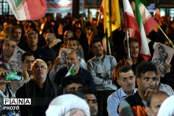حضور مدیرکل صدا و سیما گلستان در تجمعات مردمی کردکوی