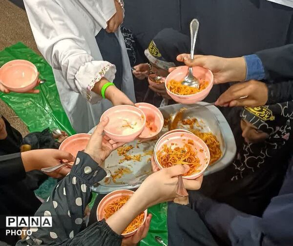 عزاداری ایام پایانی ماه صفر در هیات زیر گنبد طلا 