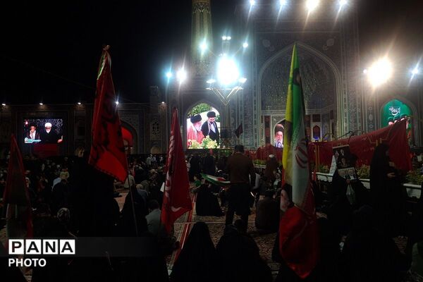 حرم مطهر رضوی میزبان مراسم چهلم آقای شهید ایران