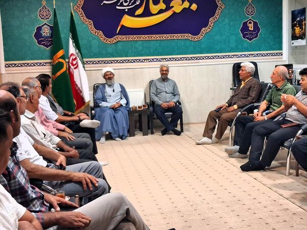 دیدار جمعی از ورزشکاران با امام جمعه کاشمر